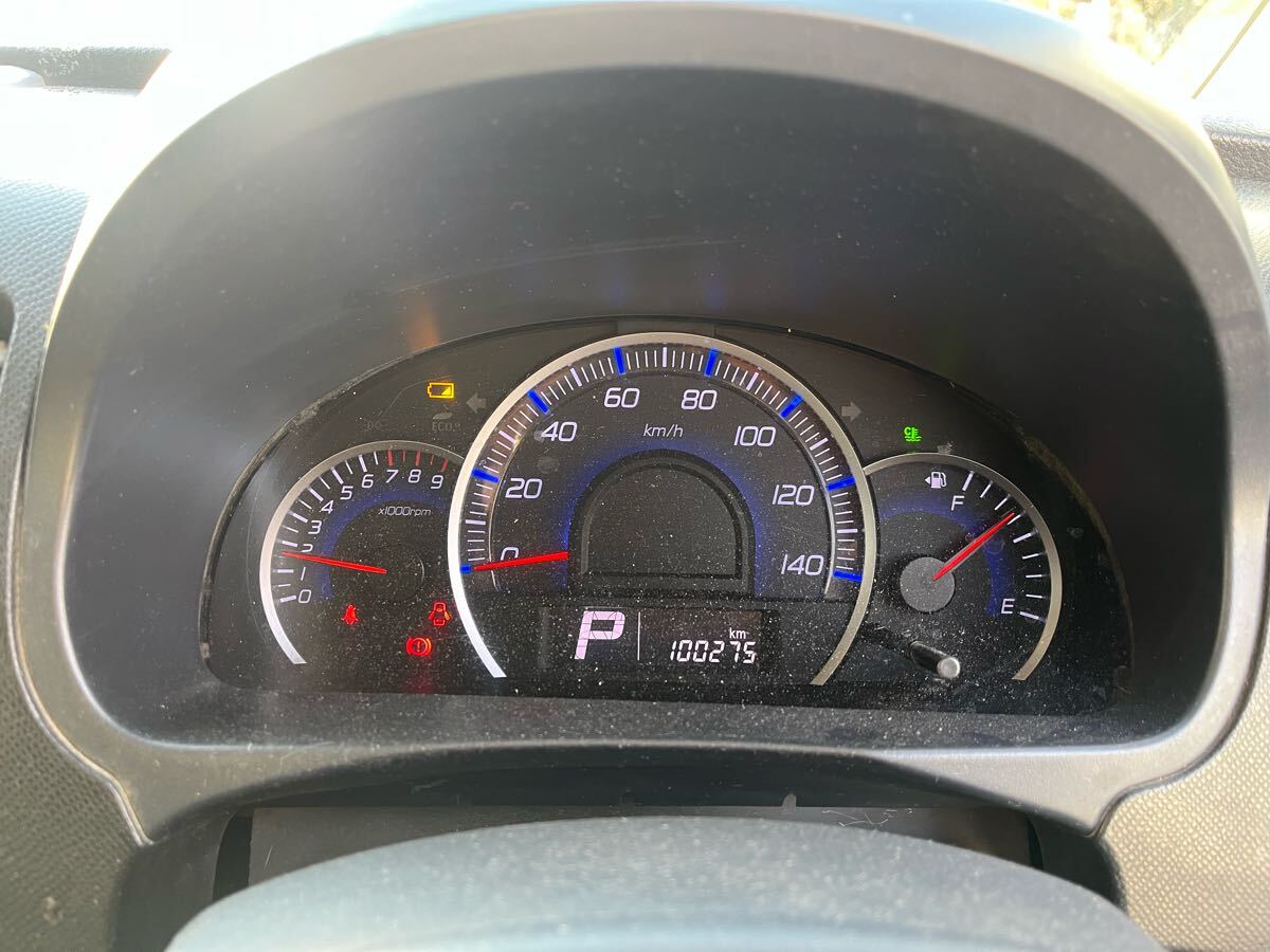 スズキ ワゴンR スティングレー MH23S スピードメーター 34101-70KJ0 34100-70KA 爪割れ 100275km 中古 タコメーター 2WD 