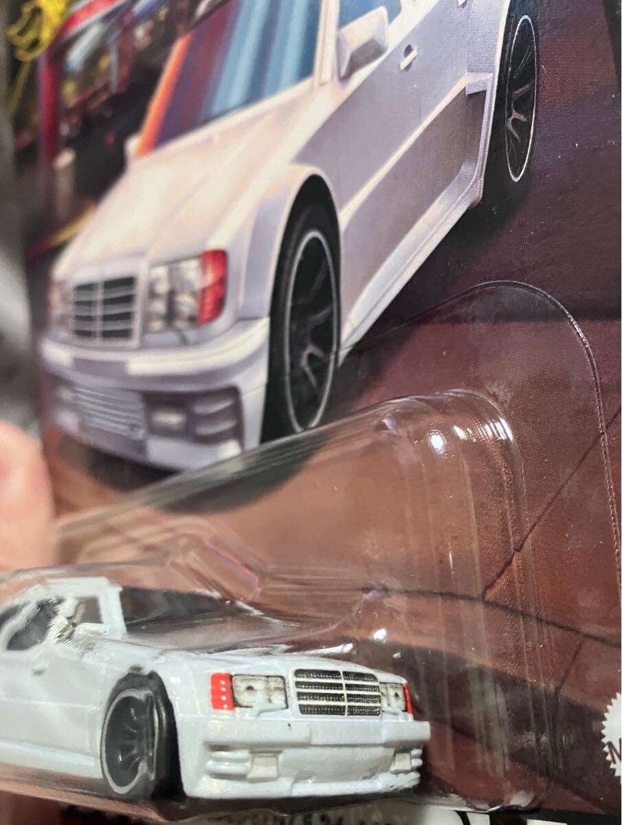 ホットウィール　メルセデスベンツ　E36 AMG 白　新品未開封_画像1
