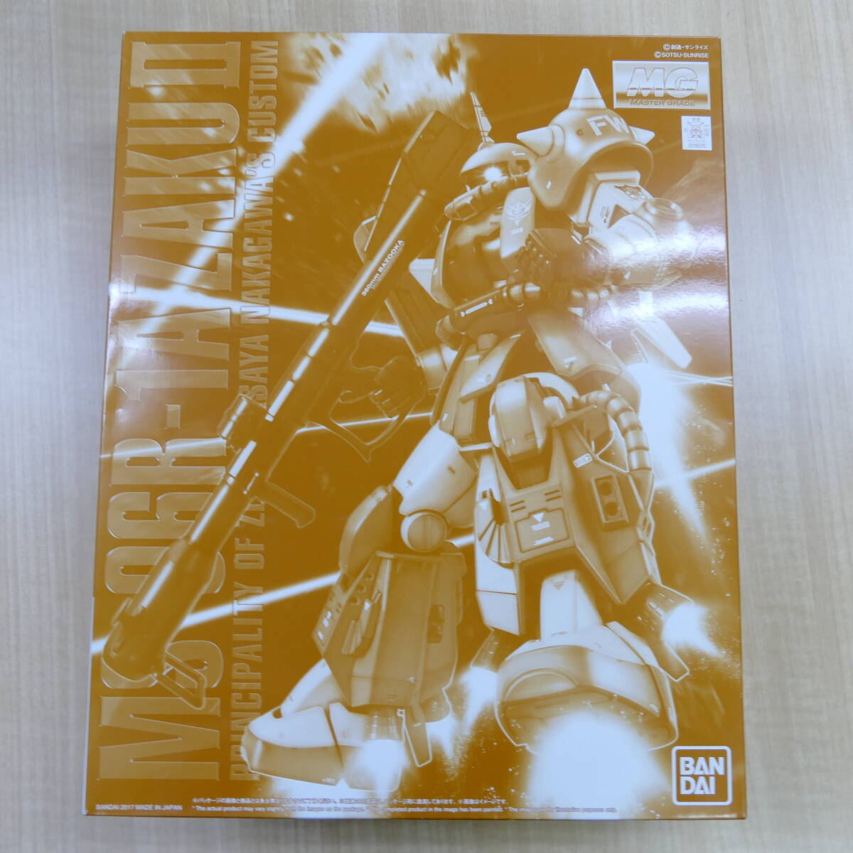 MS-06R-1A マサヤ・ナカガワ専用 ザクII （1/100スケール MG プレミアムバンダイ限定 機動戦士ガンダムMSV