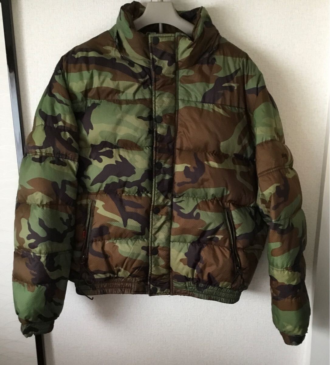 6120円 ☆shott down☆着用極少美品☆USA:XXL カモフラ ダウン 6120円 ☆shott down☆着用極少美品☆USA:XXL カモフラ ダウン