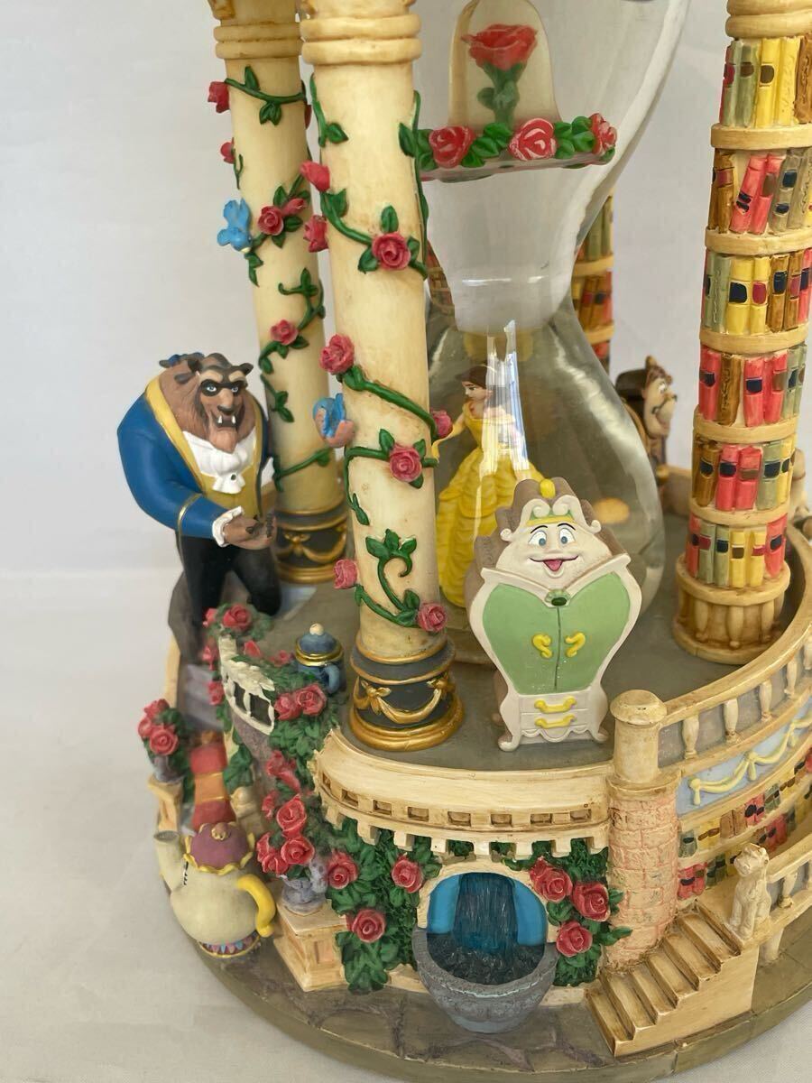 希少】Disney 美女と野獣 お城のスノードーム オルゴール付 希少】Disney 美女と野獣 お城のスノードーム オルゴール付