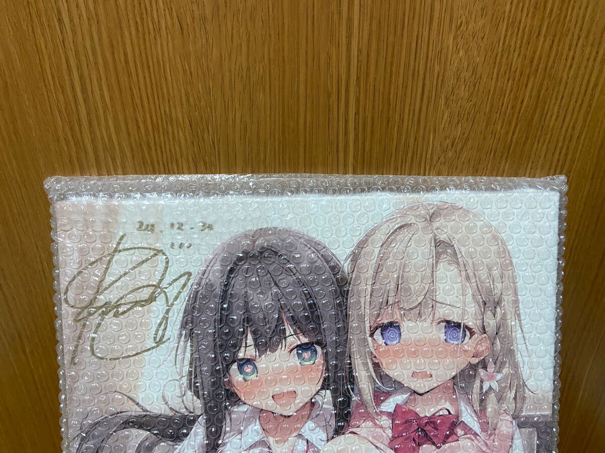 C105 コミケ105 karory 直筆サイン入りキャンバスアート KAROMIX