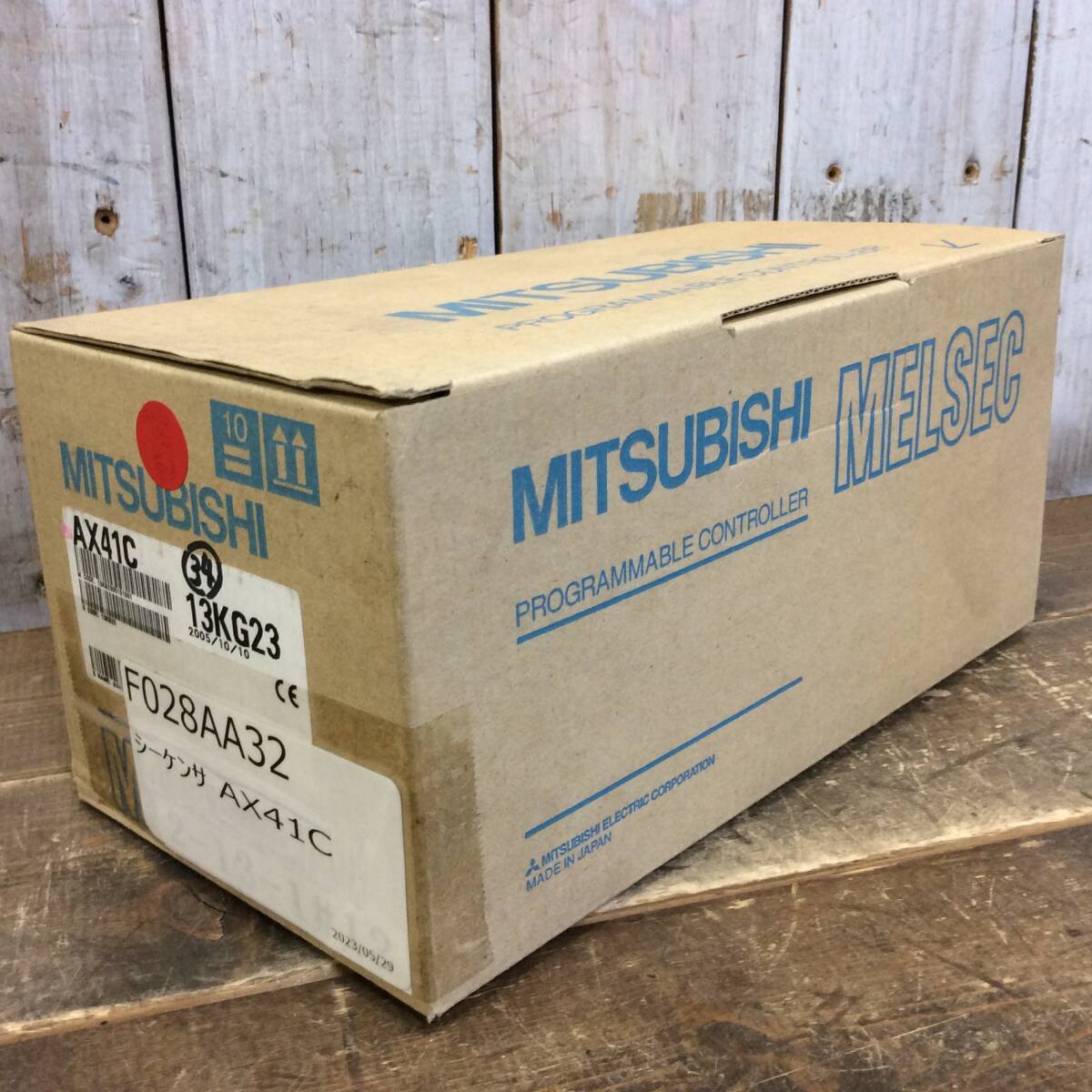 【AH-09628】未使用保管品 MITSUBISHI 三菱電機 DC入力ユニット（プラスコモンタイプ） AX41C