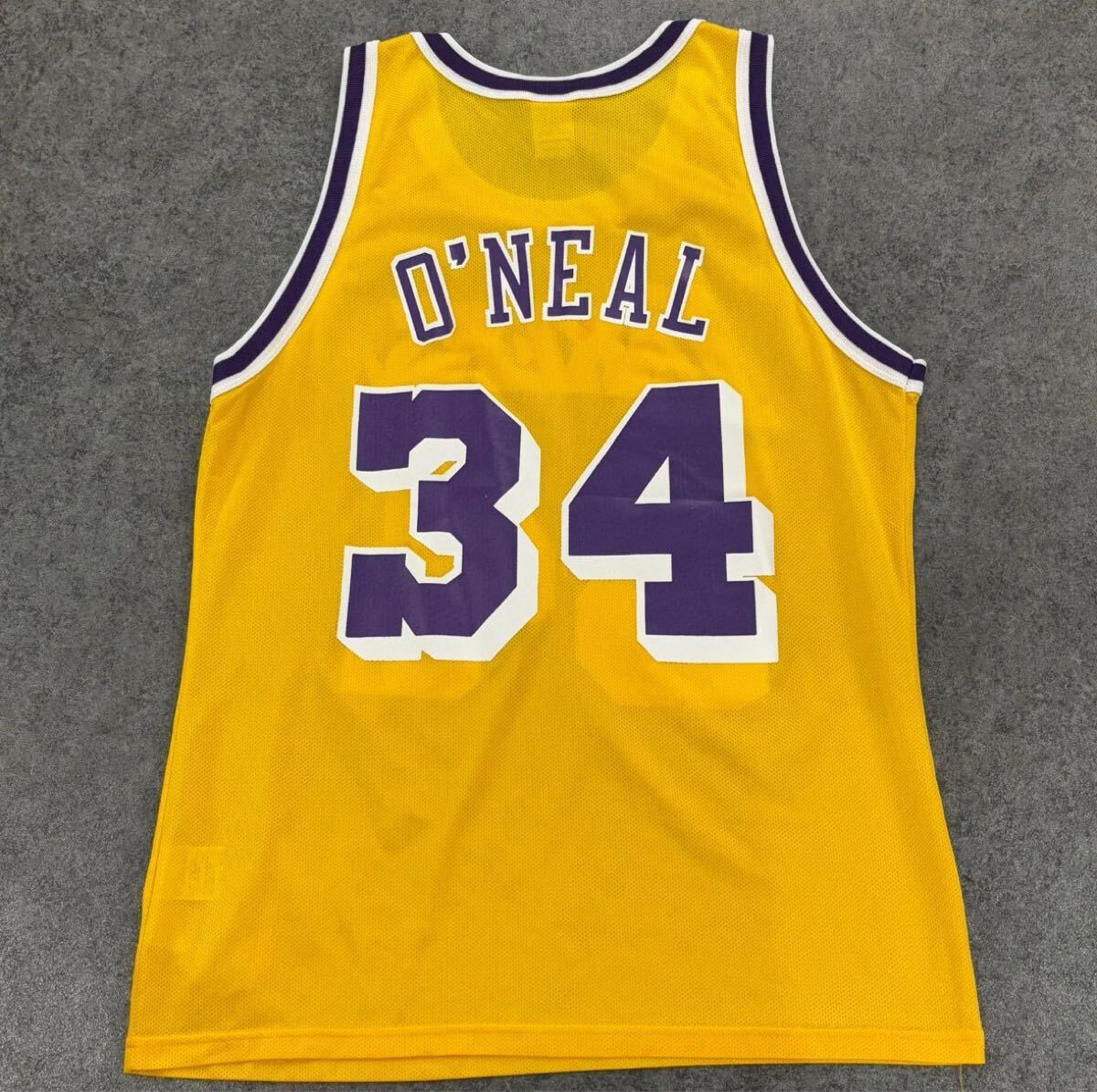 希少 90s Champion NBA LAKERS Shaquille O'neal チャンピオン ロサンゼルス レイカーズ シャキール オニール 背番号34 ユニフォーム 44(Lサイズ)|売買されたオークション情報、Yahoo!オークション(旧ヤフオク!) の商品情報をアーカイブ公開 - オークファン(aucfan.com) 希少 90s Champion NBA LAKERS Shaquille O'neal チャンピオン ロサンゼルス レイカーズ シャキール オニール 背番号34 ユニフォーム 44(Lサイズ)|売買されたオークション情報、Yahoo!オークション(旧ヤフオク!) の商品情報をアーカイブ公開 - オークファン(aucfan.com)