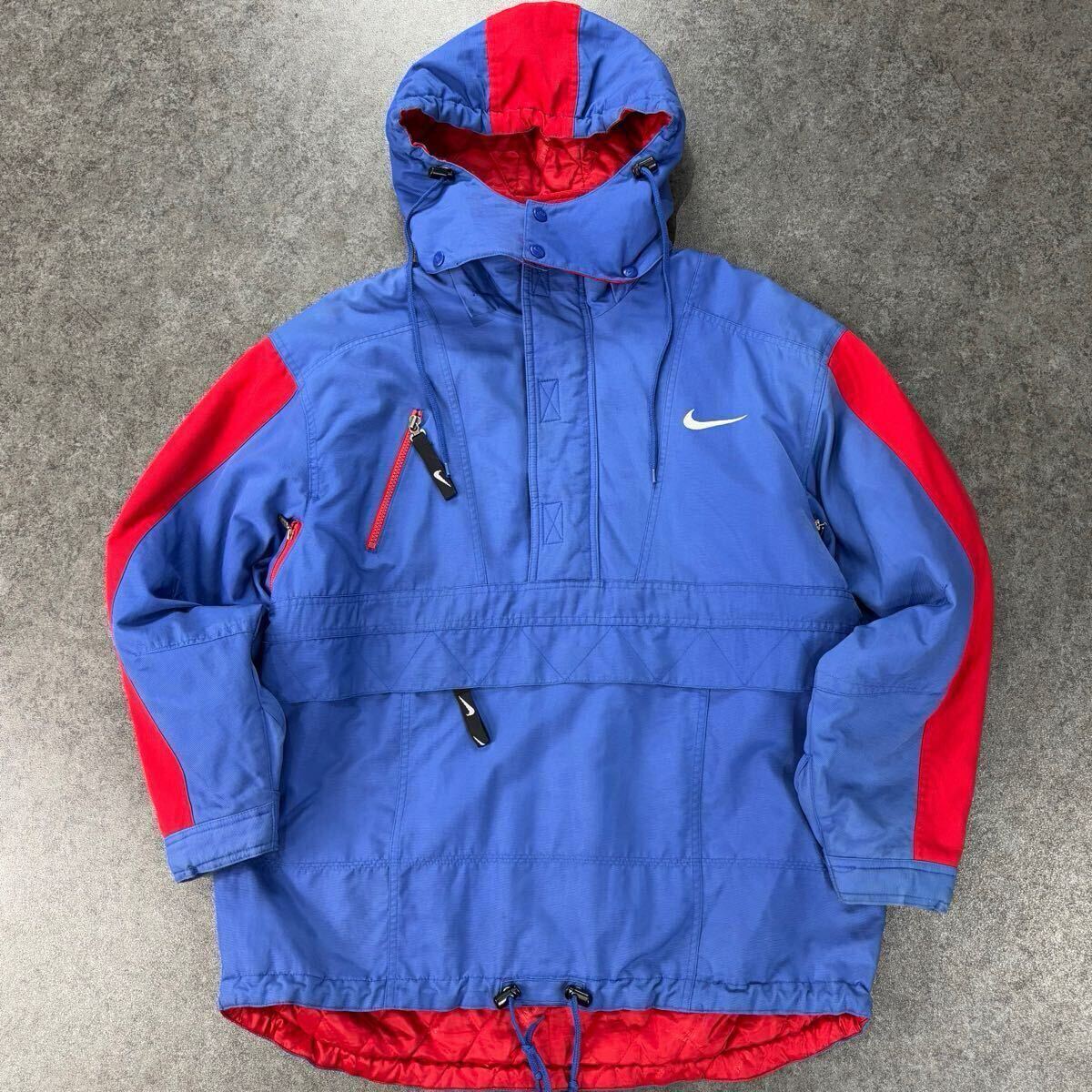 90s Vintage NIKE ナイキ スキー/スノボウェア アノラックパーカ 90s Vintage NIKE ナイキ スキー/スノボウェア アノラックパーカ