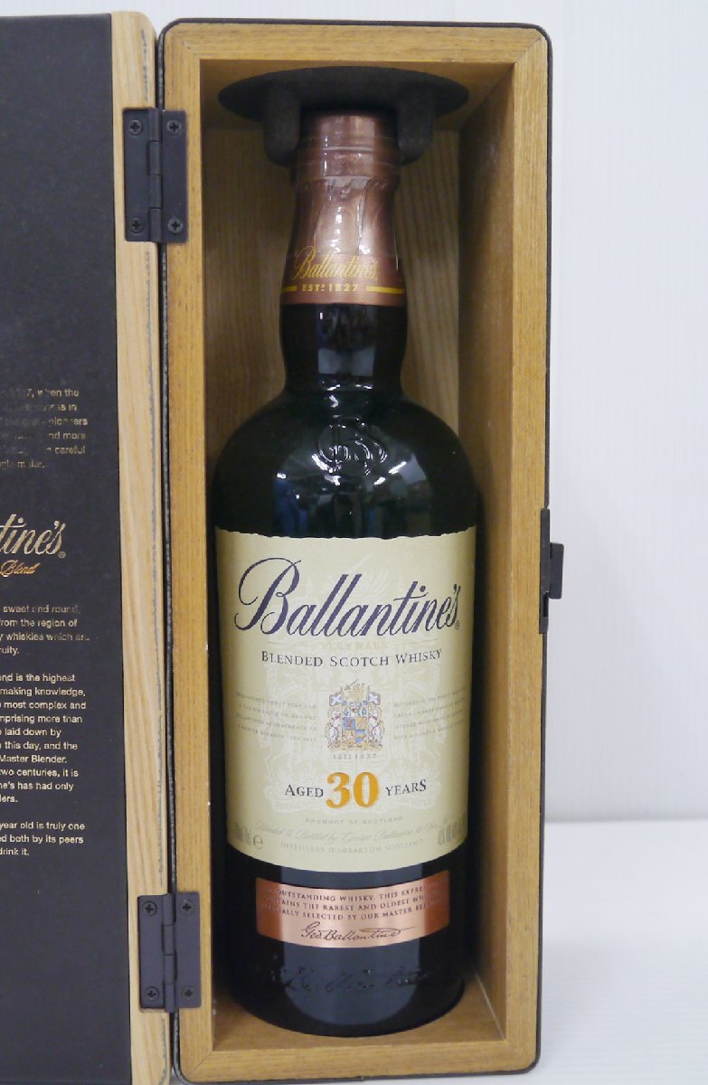未開栓 Ballantine's バランタイン 30年 VERY RARE 700ml 40% 木箱入り スコッチウイスキー(スコッチ)|売買されたオークション情報、Yahoo!オークション(旧ヤフオク!) の商品情報をアーカイブ公開 - オークファン(aucfan.com) 未開栓 Ballantine's バランタイン 30年 VERY RARE 700ml 40% 木箱入り スコッチウイスキー(スコッチ)|売買されたオークション情報、Yahoo!オークション(旧ヤフオク!) の商品情報をアーカイブ公開 - オークファン(aucfan.com)