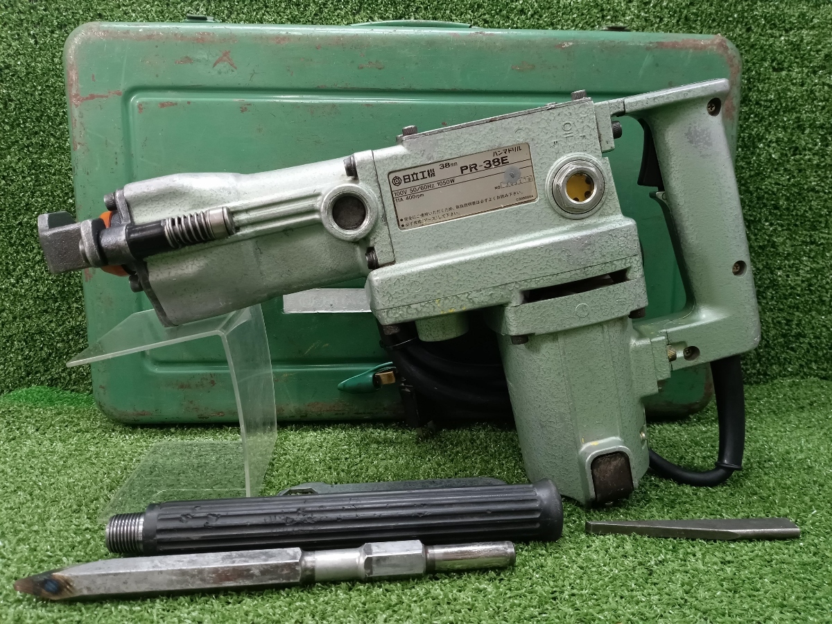 中古 HITACHI 日立工機 38mm ハンマードリル 六角 PR-38E ③