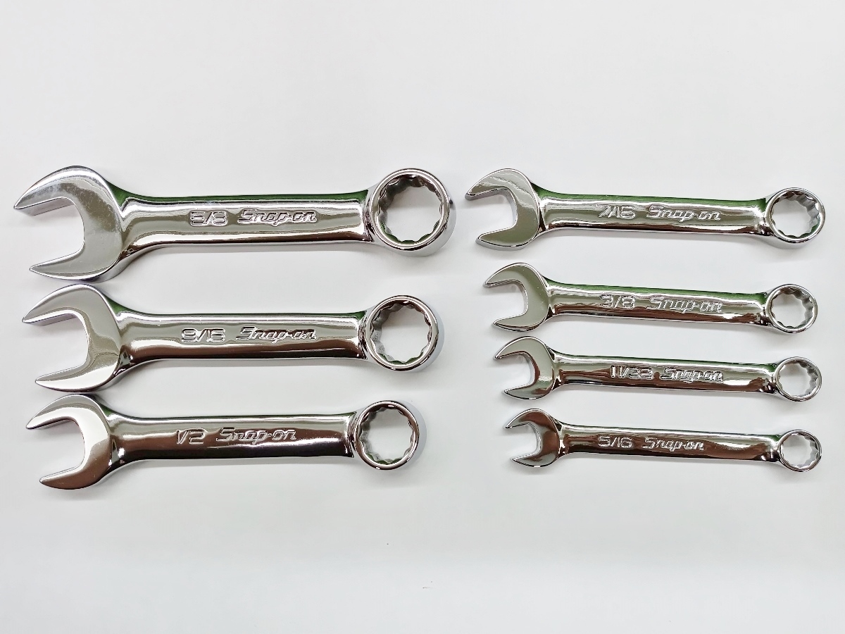 未使用 snap-on スナップオン コンビネーションレンチ 7本セット まとめ売り OXIシリーズ 10～20