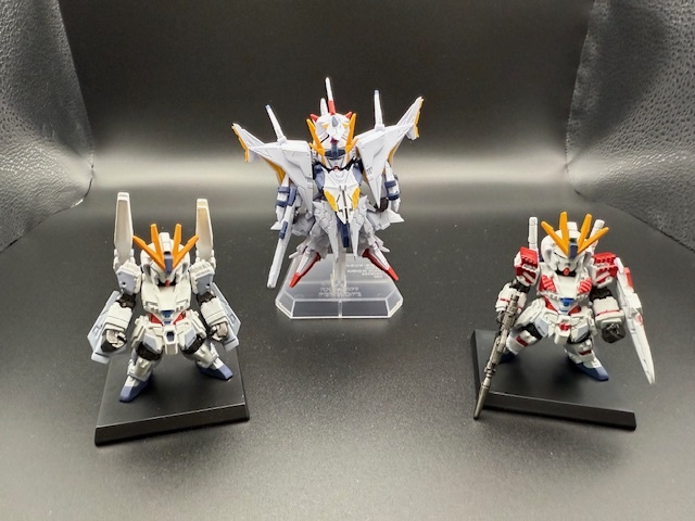 【開封品】ガンダムコンバージ ペーネロペー　ナラティブガンダム 系列3体 ※検索 GUNDOM CONVERGE 連邦　閃光のハサウェイ