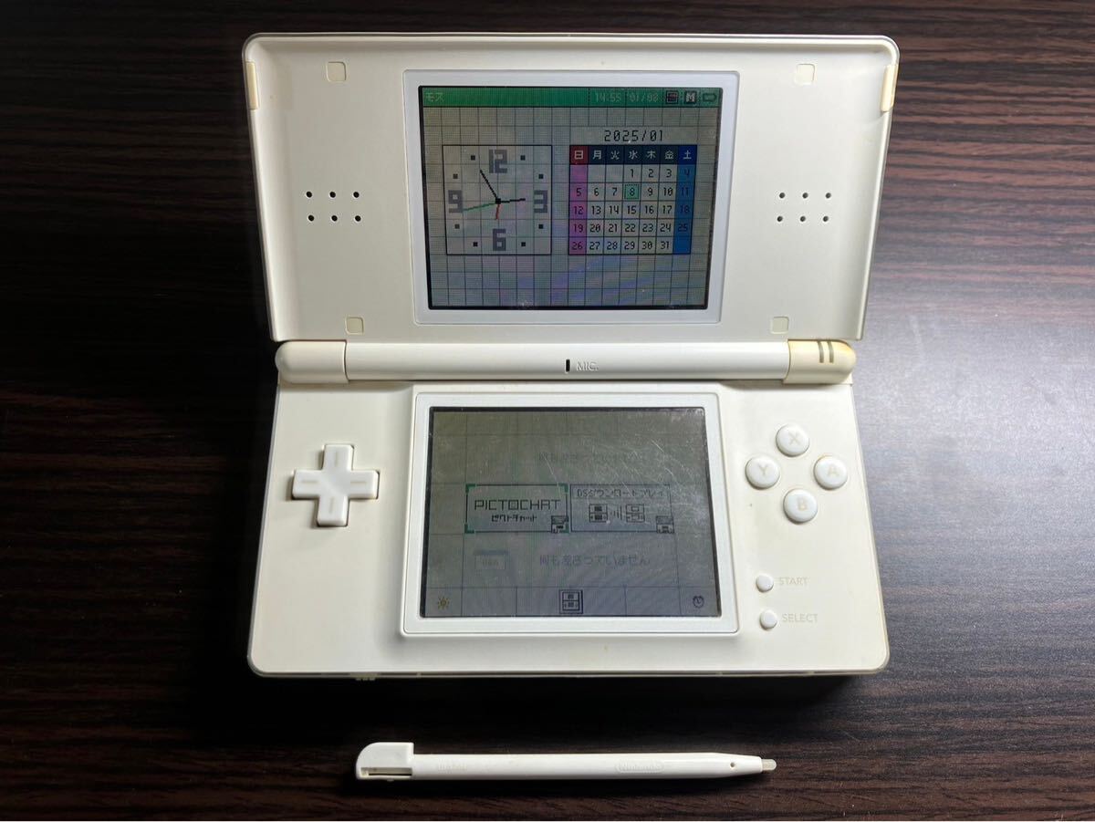 E/再211 通電OK NINTENDO DS Lite ホワイト ニンテンドー