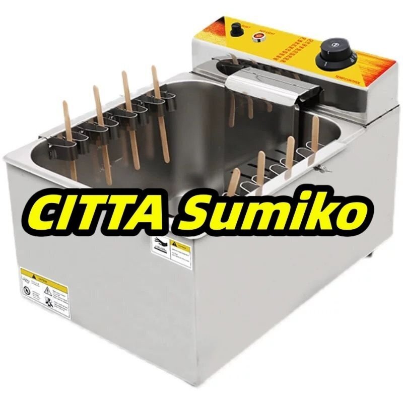 電気フライヤー 揚(yáng)げ物天ぷら12L 単相 100V 廚房/業(yè)務(wù)/飲食/店舗F632