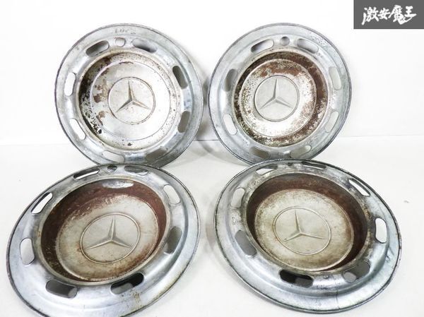  Mercedes Benz оригинальный W113 SL колесный колпак 14 дюймовый 4 листов для одной машины подлинная вещь немедленная уплата полки 20K