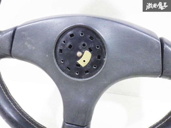  Mazda оригинальный OP опция FD3S RX-7 рулевой механизм руль колесо MOMO производства кожа кожа центральный накладка есть немедленная уплата полки 17I