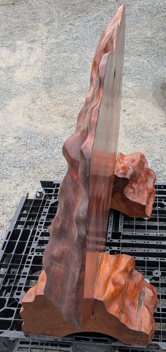 鹿児島発 屋久杉 外寸 約113×53×高さ105㎝ ついたて厚み最大15 鹿児島発 屋久杉 外寸 約113×53×高さ105㎝ ついたて厚み最大15