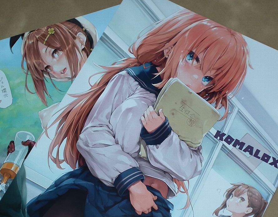 コミケ105　偽MIDI泥の会(石恵)　新刊＋おまけ本？　こまちゃん本　生徒会にも穴はある!　ライザのアトリエ　　検索：C 105