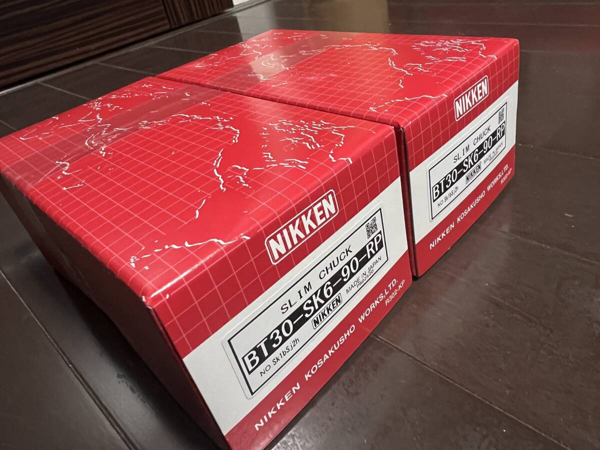 新品　日研　スリムチャック　BT30-SK6-90-RP　2本セット　送料無料