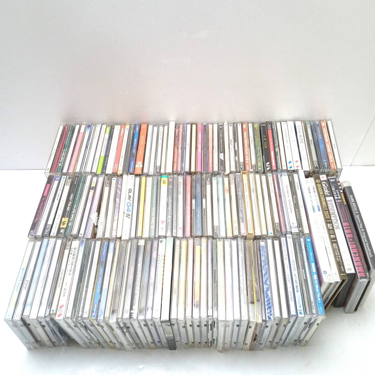 【W703】★中古★約140枚　アニメ系　CD　まとめ売り　アニソン　主題歌　声優　サントラ　ドラマCD　他