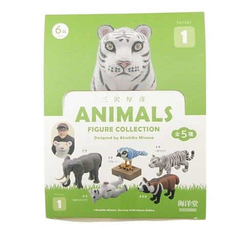 驚きの値段 三沢厚彦 まとめ 1BOX6個入り ANIMALS フィギュア ミニチュア 生き物