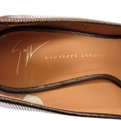  Giuseppe Zanotti дизайн GIUSEPPE ZANOTTI DESIGN туфли-лодочки открытый tu булавка каблук кожа металлик 36 23.0 Gold цвет золотой 