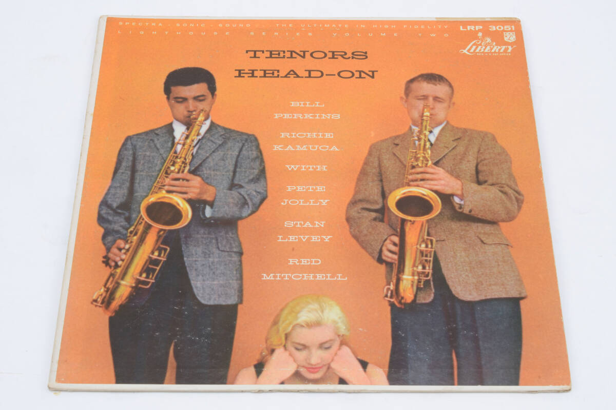 TENORS　HEAD-ON　　　BILL　PERKINS　　　RICHE　KAMUCA　　　　LIBERTY　　LRP　３０５１