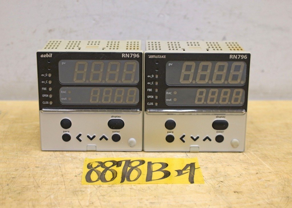 8878B24 YAMATAKE 山武 モータドライバー RN796A0000 2個セット コントローラー azbil アズビル