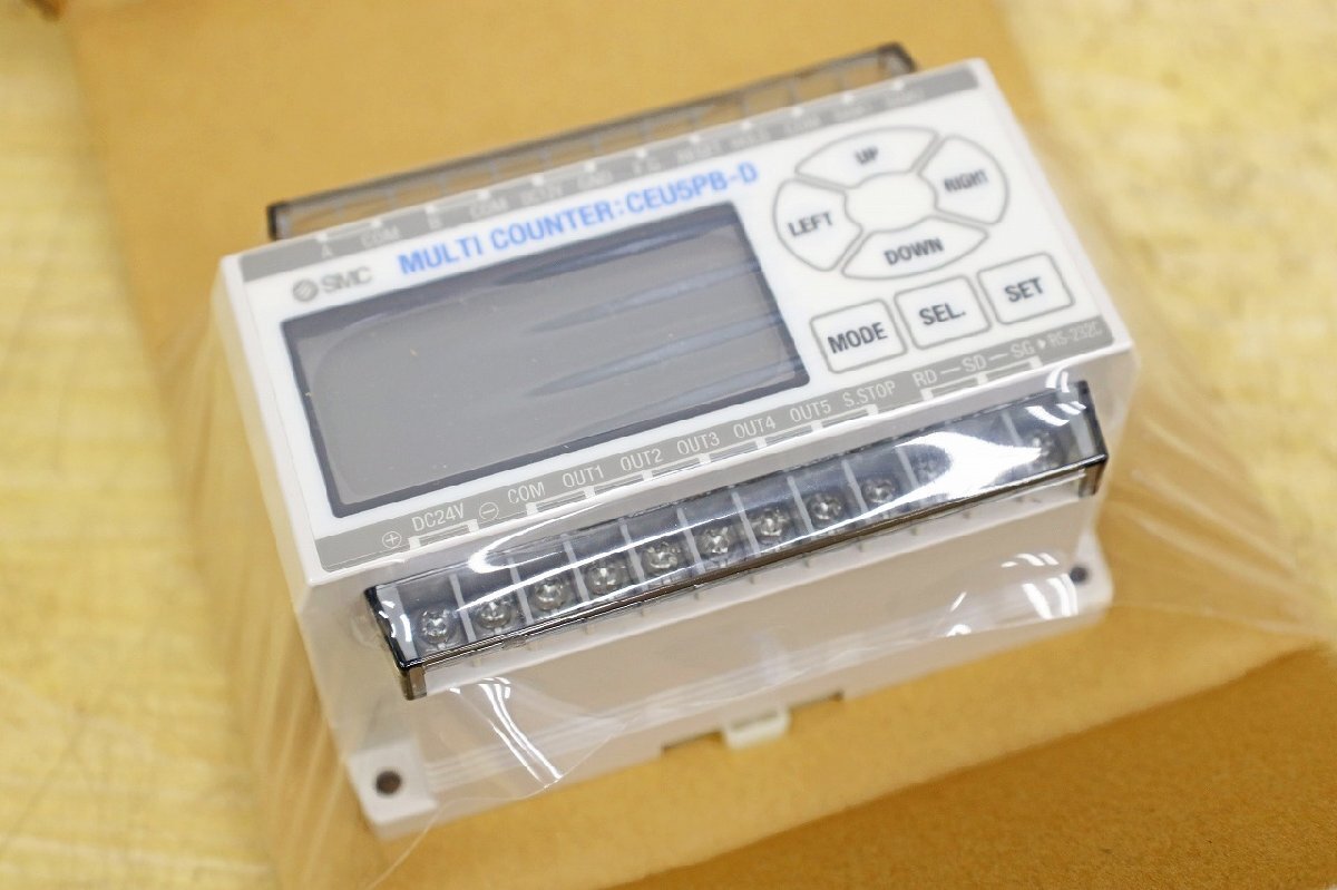 8900B24 SMC マルチカウンタ CEU5PB-D DC24V 3点プリセット 8900B24 SMC マルチカウンタ CEU5PB-D DC24V 3点プリセット