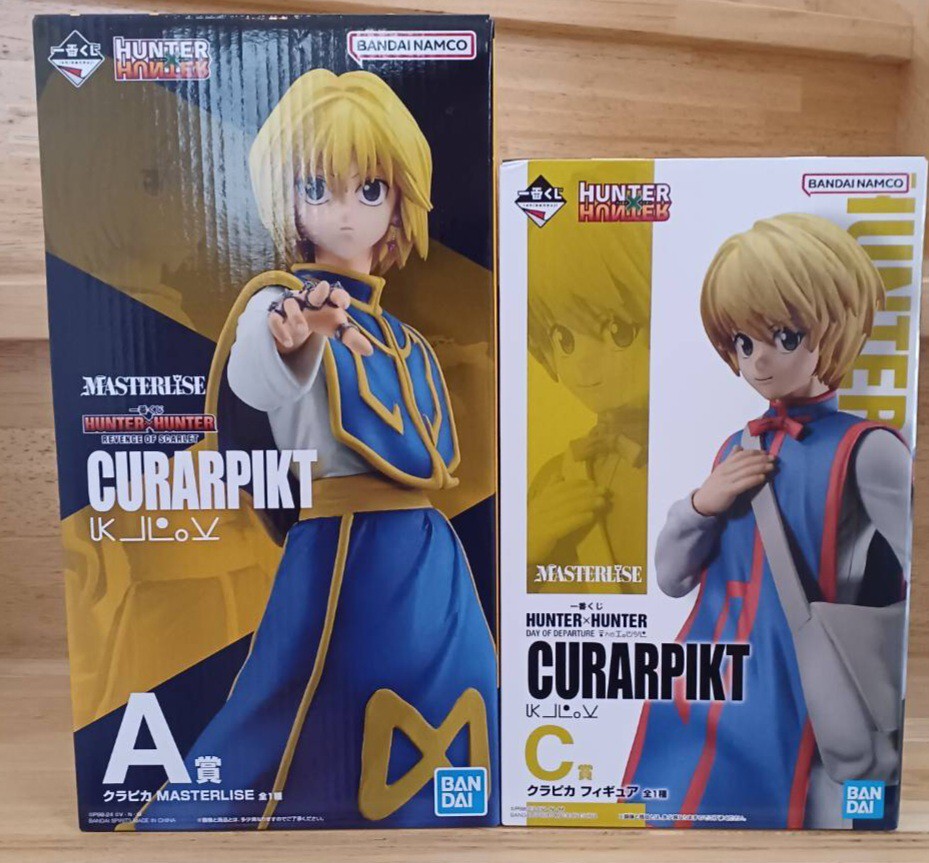 一番くじ HUNTERXHUNTER B賞 キルア C賞 クラピカ 未開封 一番くじ HUNTERXHUNTER B賞 キルア C賞 クラピカ 未開封 未開封一番