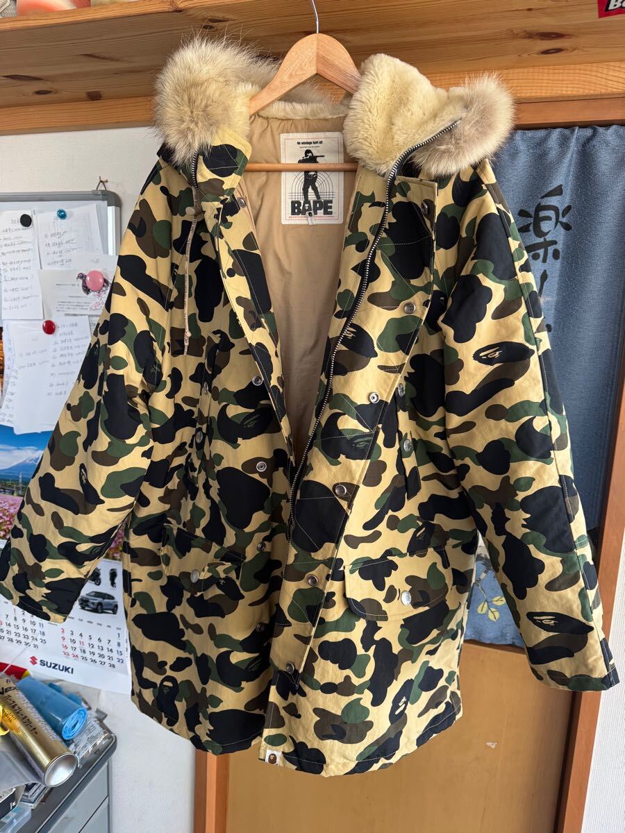 A BATHING APE 1ST CAMO N3B / ア ベイシング エイプ ミリタリー A BATHING APE 1ST CAMO N3B / ア ベイシング エイプ ミリタリー