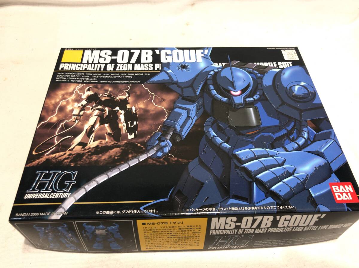 琉■13208■未組立■GOUF MS-07B HG グフ プラモデル おもちゃ 玩具 BANDAI 1/144