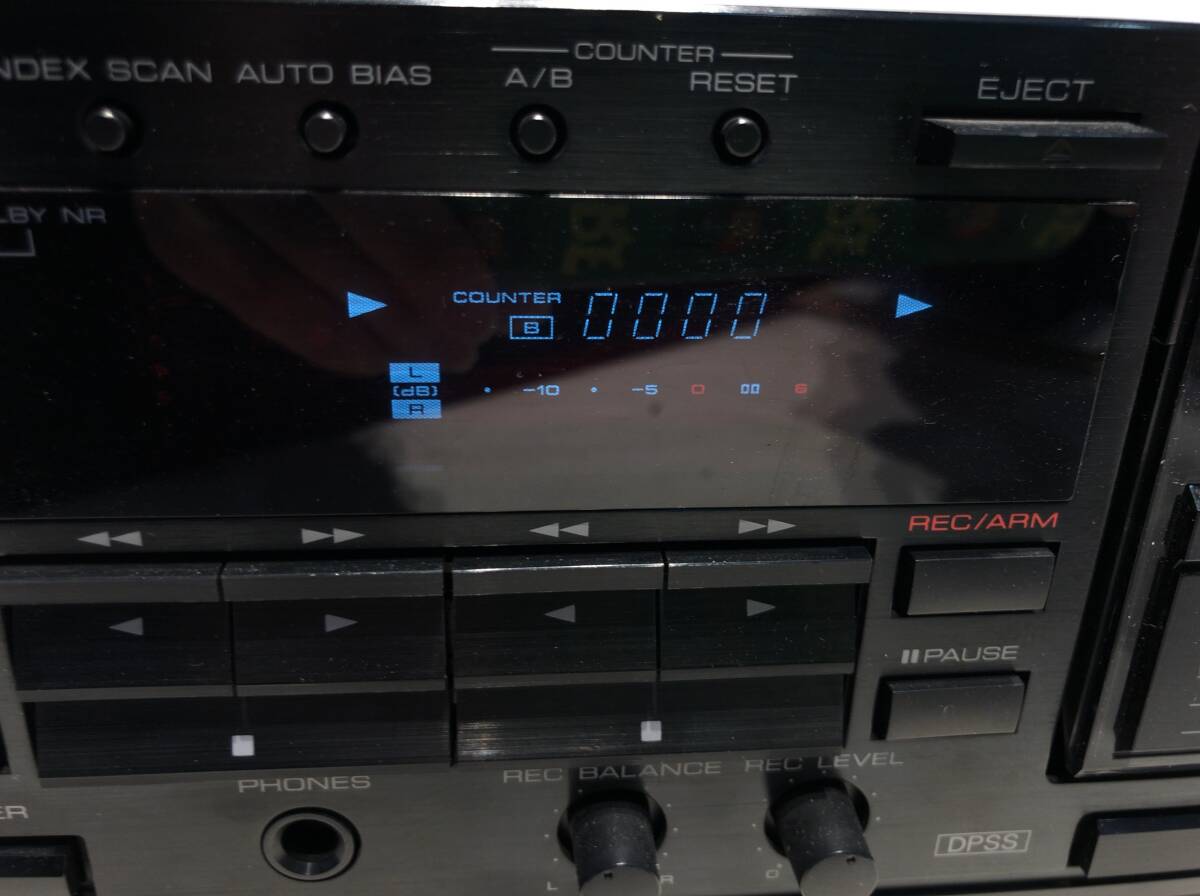 .#13274#KENWOOD KX-W8010 стерео кассетная дека Kenwood аудио W кассетная лента магнитофон W кассетная дека 