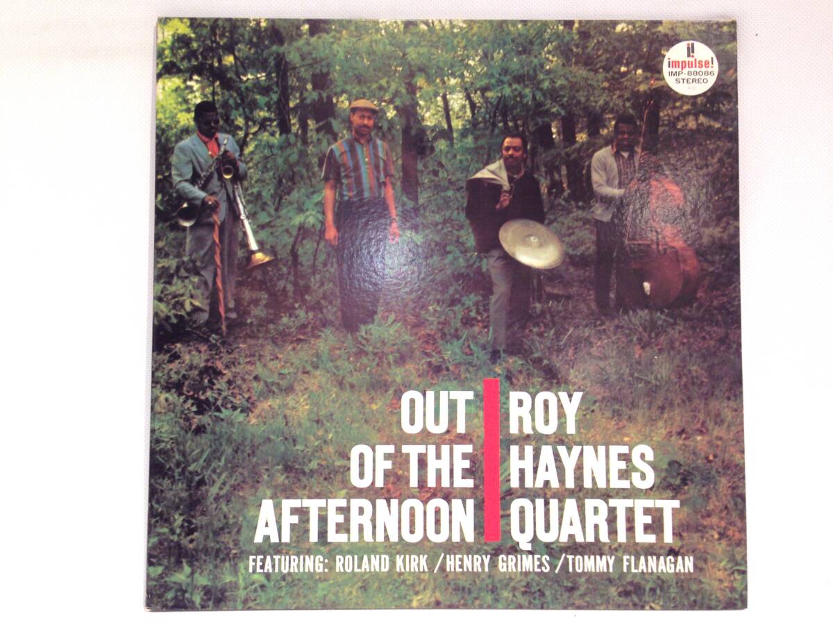 ◆1643◆LPレコード / OUT OF THE AFTERNOON / ROY HAYNES QUARTET / 見開きジャケット ポートレート付 / JAZZ ジャズ 洋楽