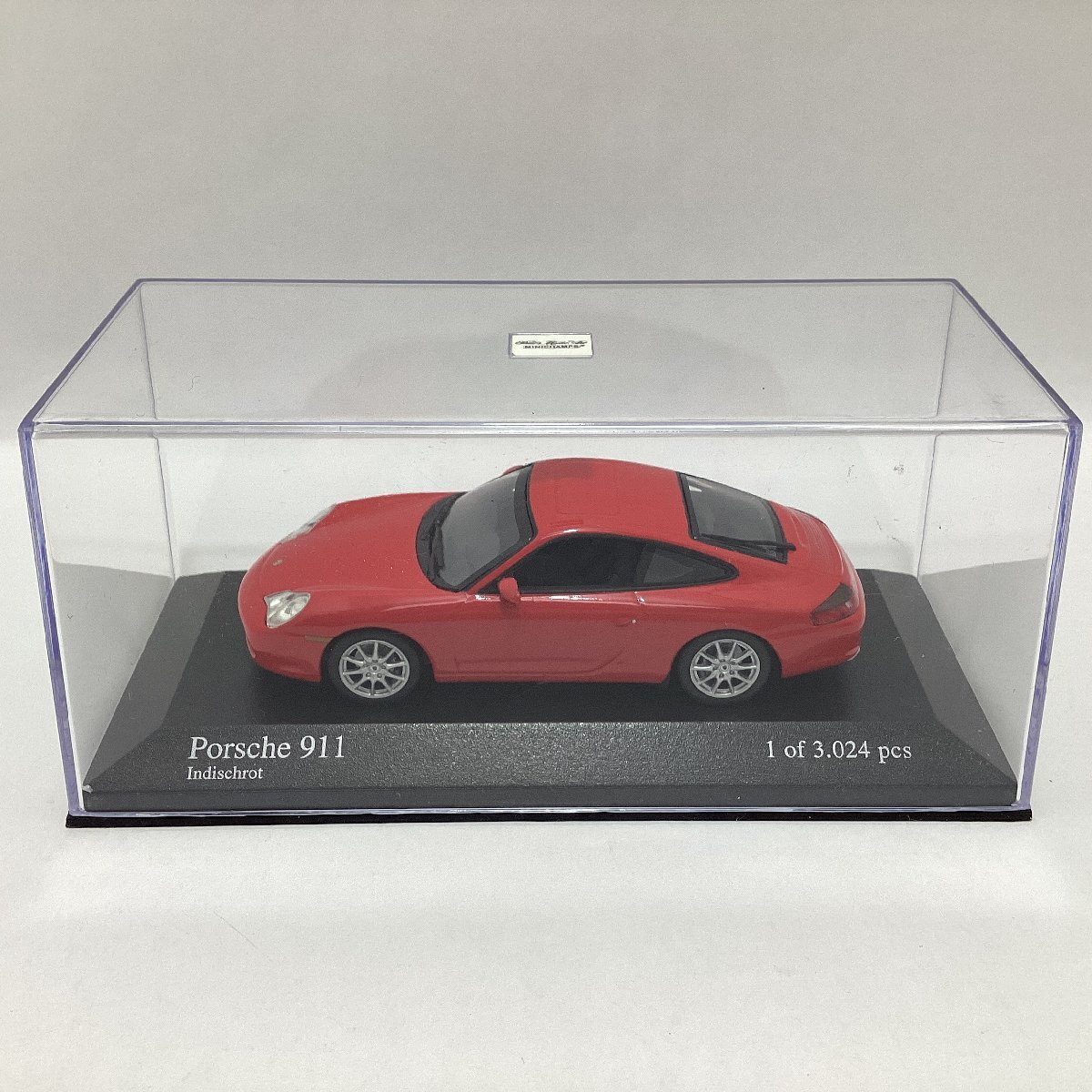 ミニチャンプス　1/43　ポルシェ 911　2011　レッド 赤　MINICHAMPS　Porsche 911 Red　ミニカー