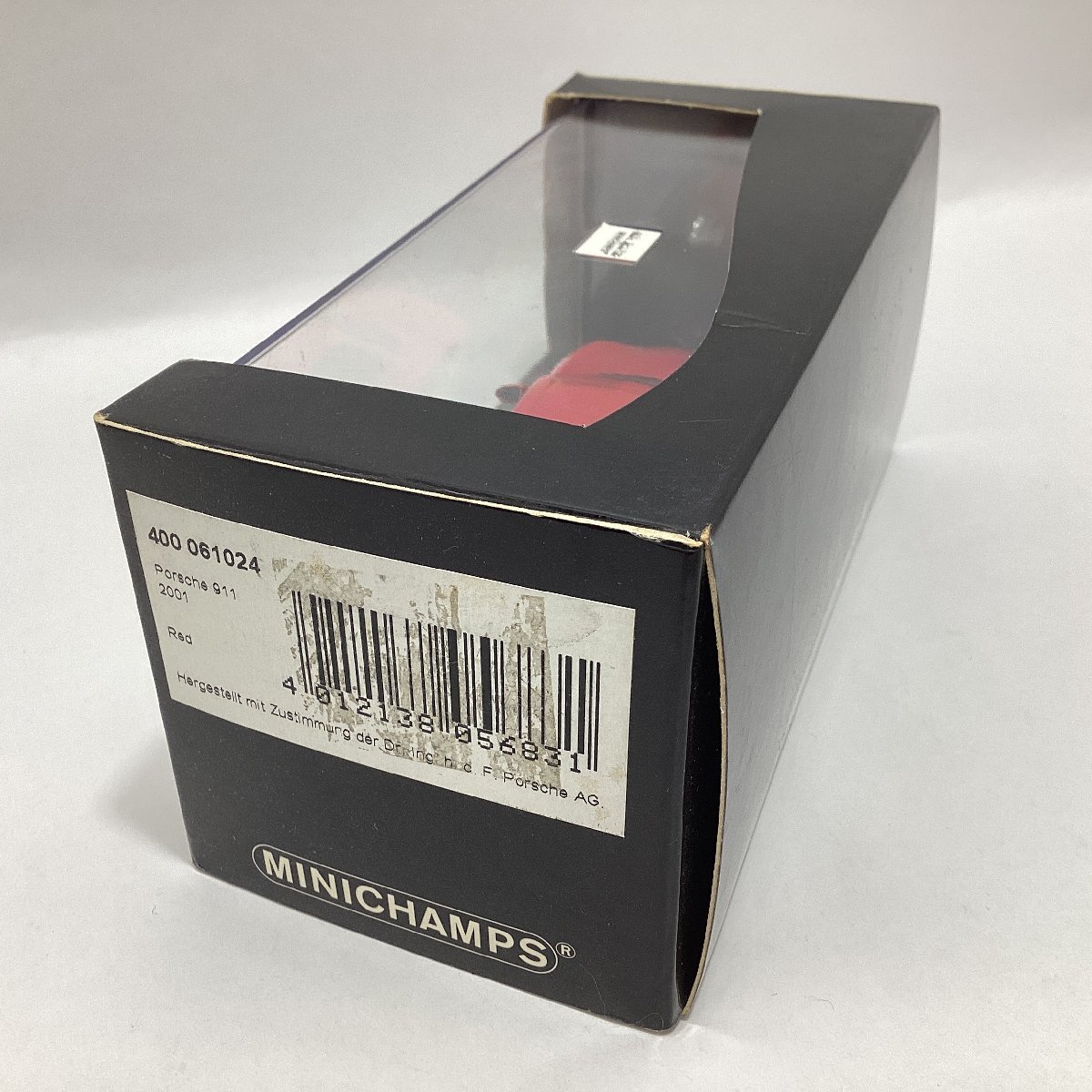 ミニチャンプス　1/43　ポルシェ 911　2011　レッド 赤　MINICHAMPS　Porsche 911 Red　ミニカー