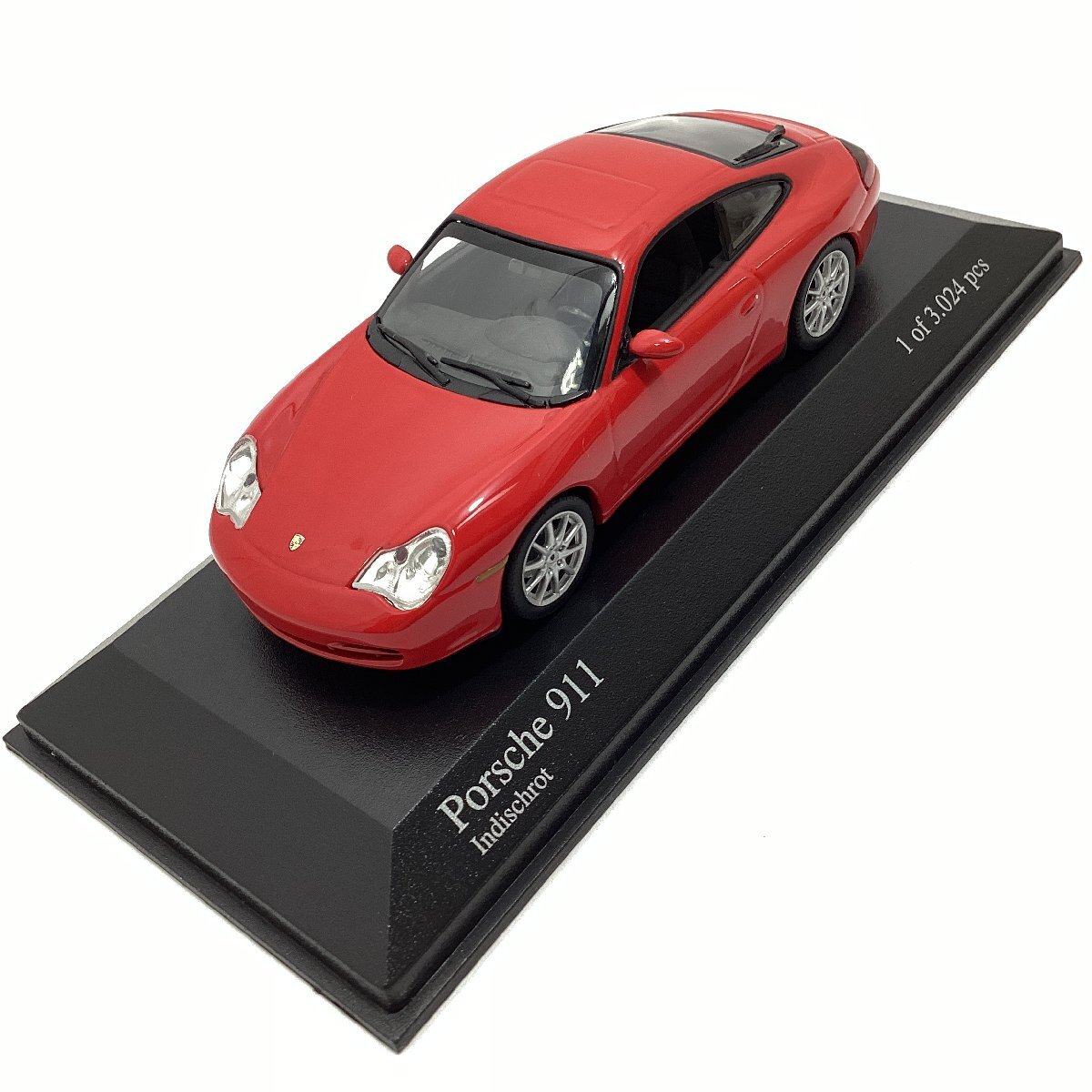 ミニチャンプス　1/43　ポルシェ 911　2011　レッド 赤　MINICHAMPS　Porsche 911 Red　ミニカー