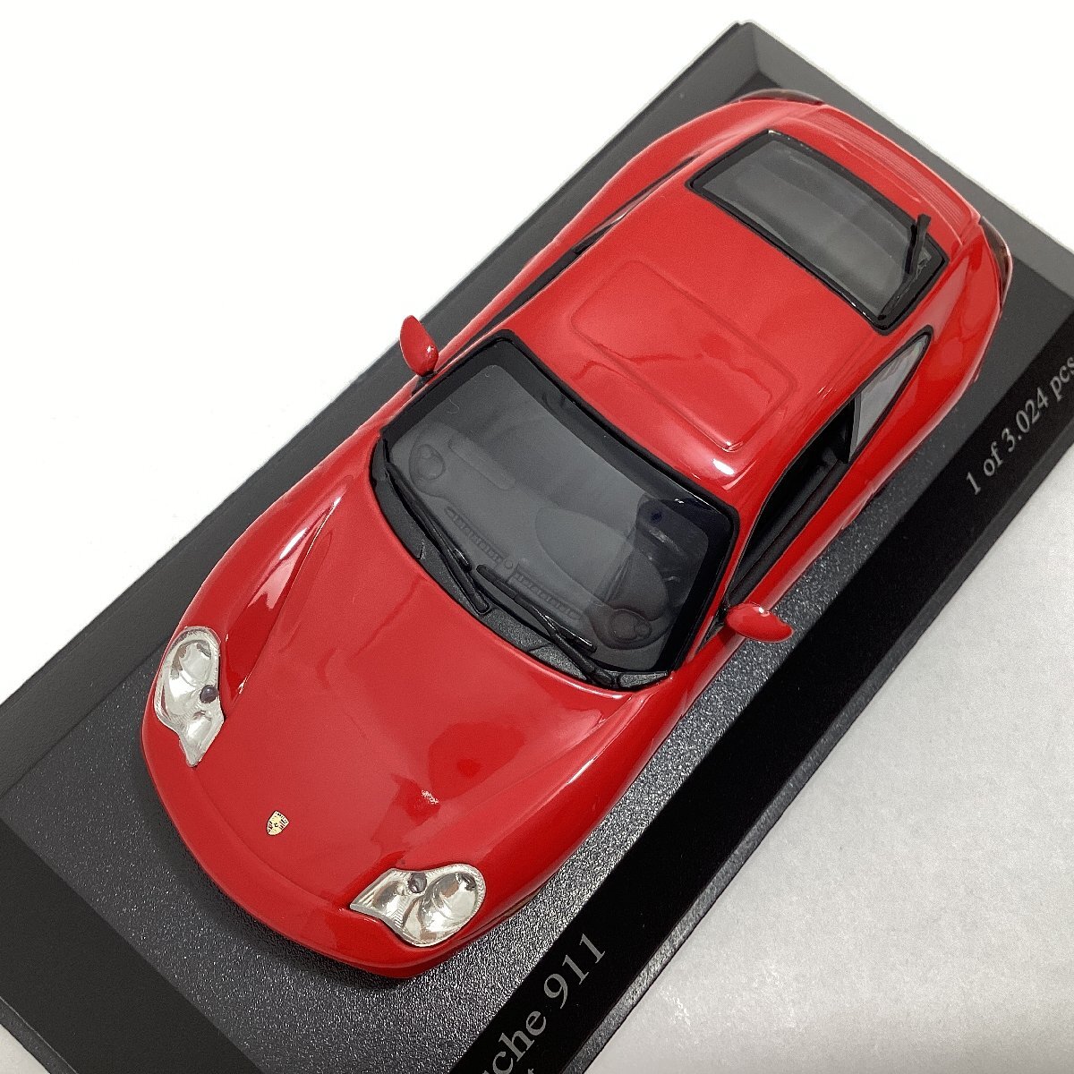 ミニチャンプス　1/43　ポルシェ 911　2011　レッド 赤　MINICHAMPS　Porsche 911 Red　ミニカー