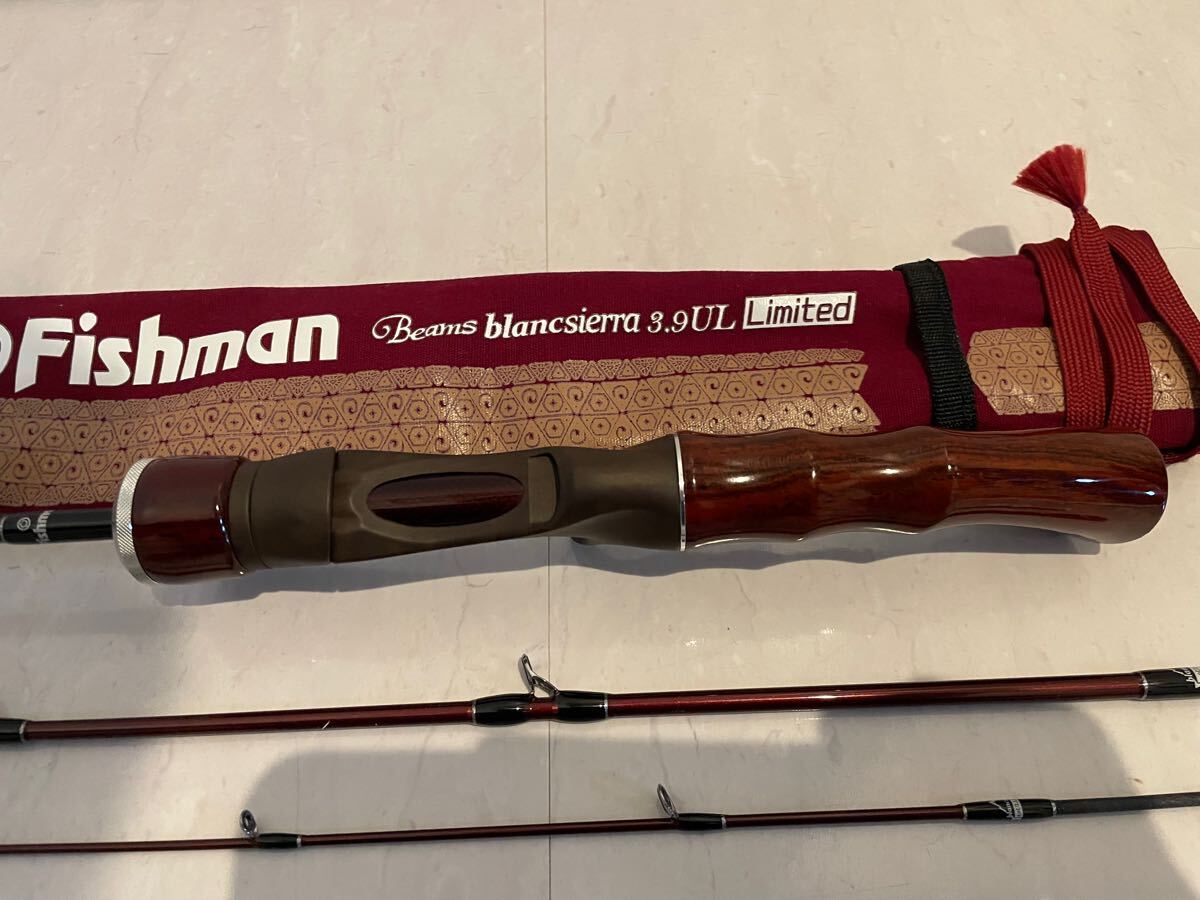 FISHMAN フィッシュマン ビームス ブランシエラ 3.9UL LIMITED Fishman Beams blancsierra 源流　渓流ルアー　ベイトフィネス