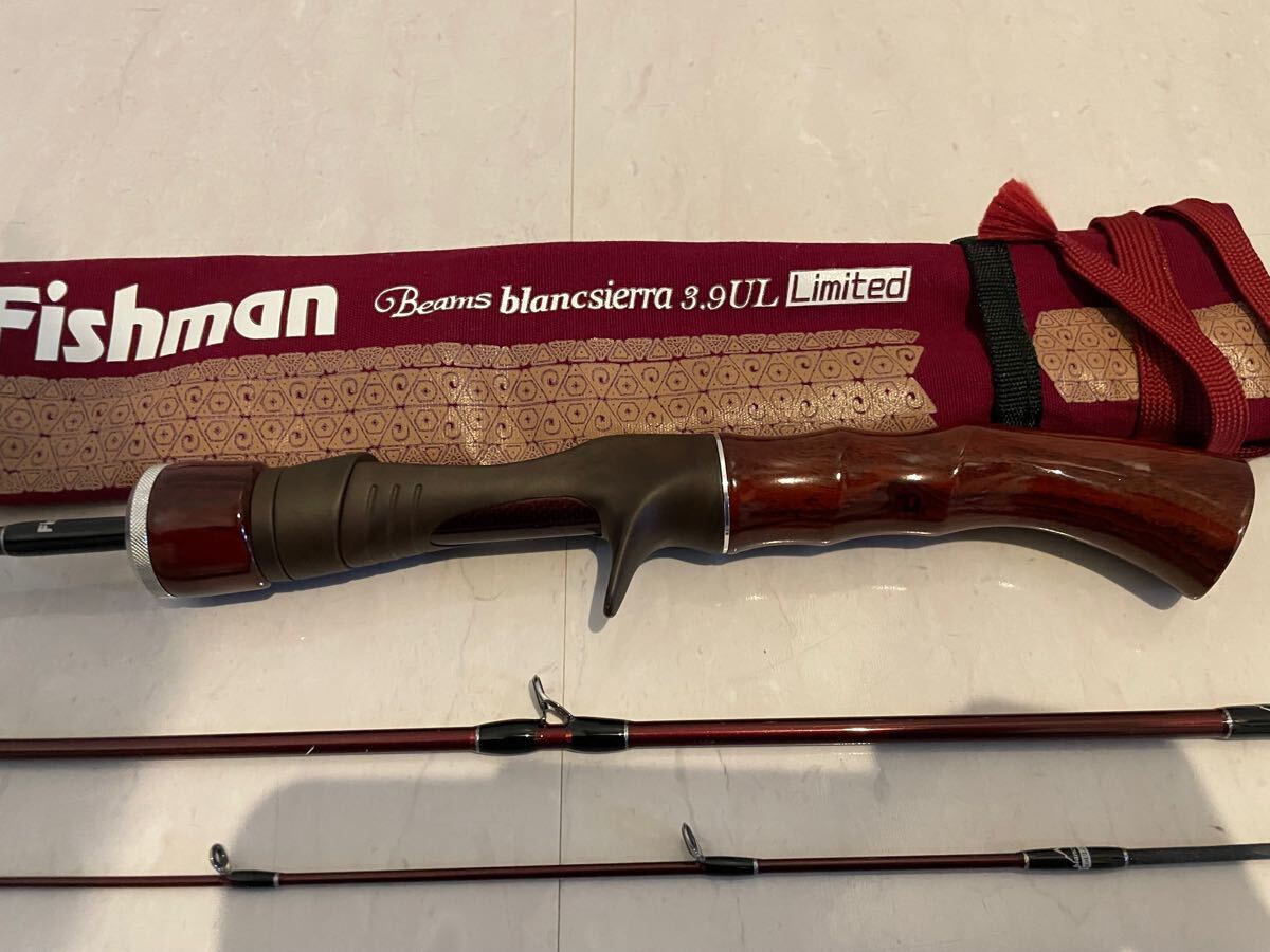 FISHMAN フィッシュマン ビームス ブランシエラ 3.9UL LIMITED Fishman Beams blancsierra 源流　渓流ルアー　ベイトフィネス