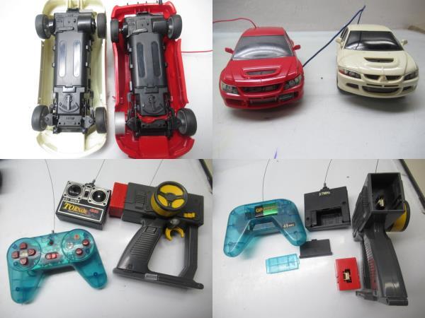46339 古い 當(dāng)時(shí)物 四輪 四駆 レーシング 乗用車(chē) ラジコン まとめ売り トミカ トイラジコン バギー ミツビシ ランサー 