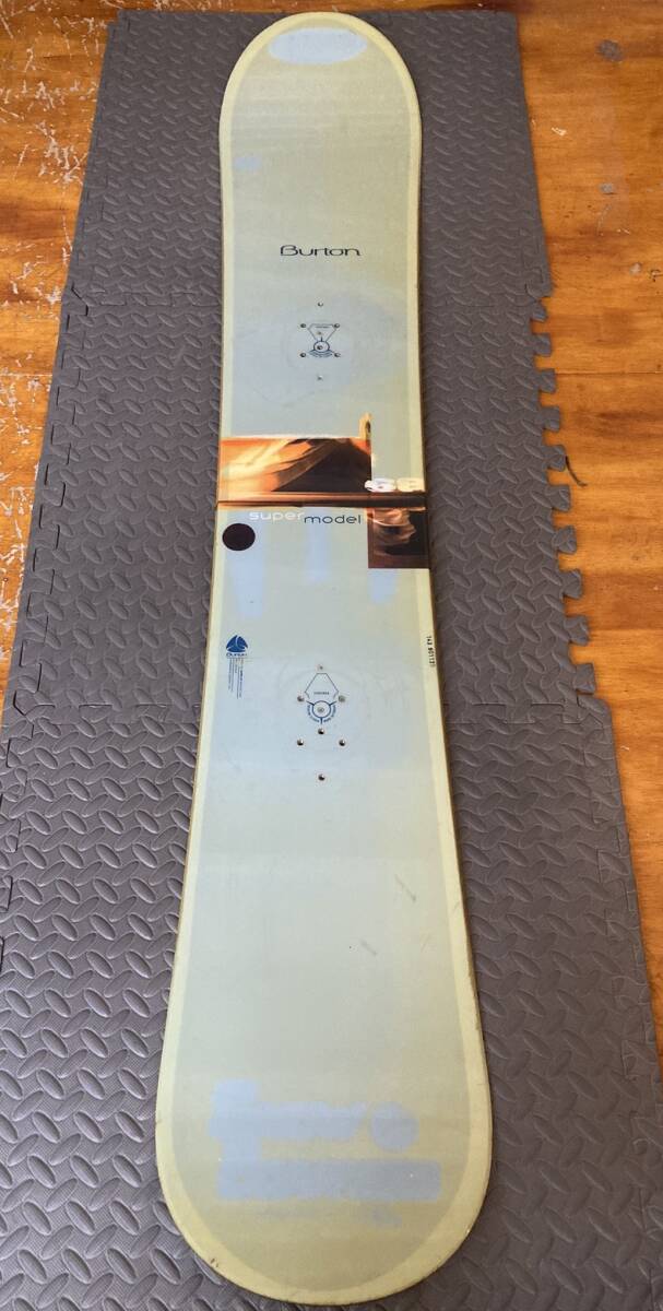 Burton Supermodel 68 スーパーフライ 2 ウッドコア 中古　バートン　ヴィンテージ 　スノーボード