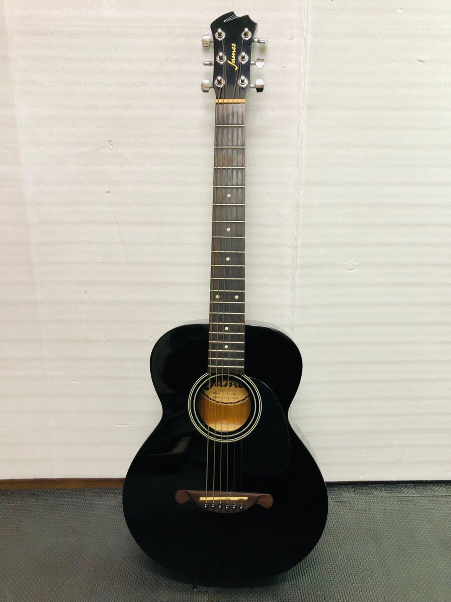【値下げ】ミニギター アコースティック James ブラック JFM-1BK Yahoo!オークション - ◯ James ジェームス JFM-1BK ブラック