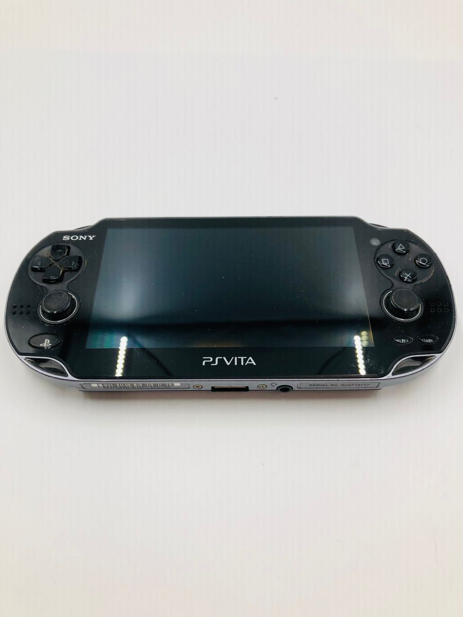 ◯ SONY ソニー PlayStation プレイステーション PS VITA PCH-1100 ブラック 通電未確認