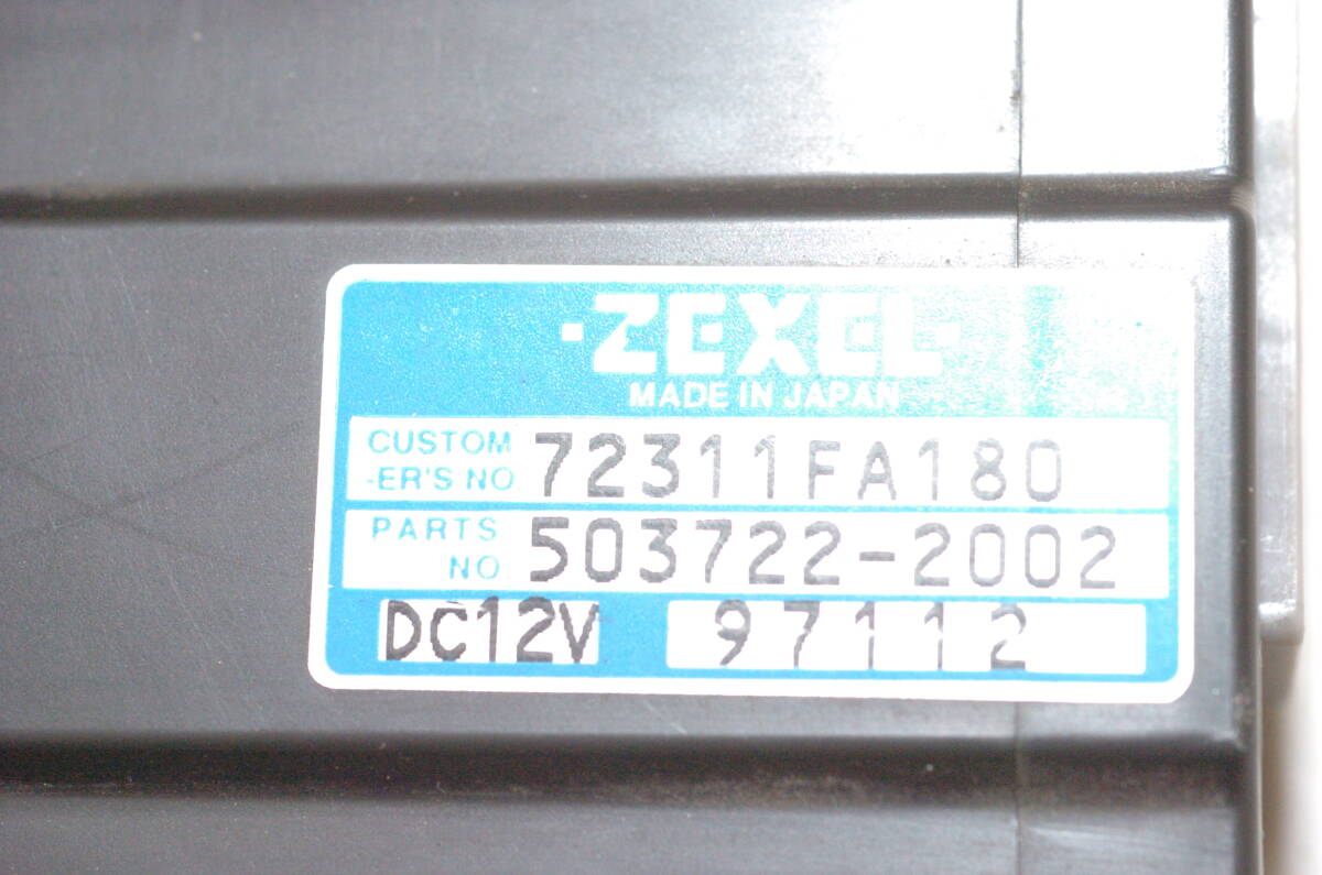 インプレッサ GC8 スバル 純正 A/C エアコンスイッチ エアコンパネル