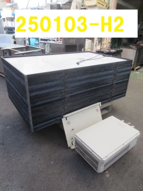 ソーラーパネルセットD/モジュール×20枚+パワコン付き/5.0Kw/リモコン無し/ソーラーワールド/中古即決品/★　商品番号250103-H2