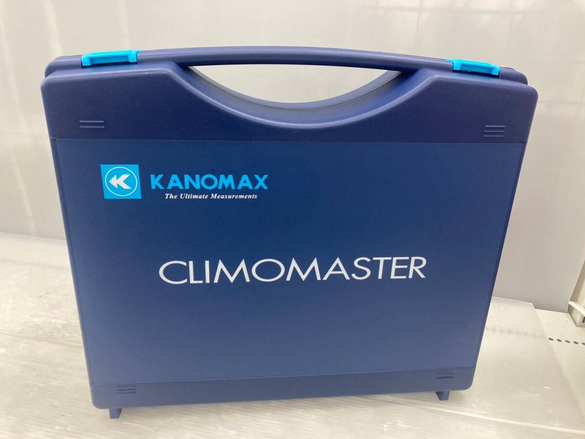 【中古品】【0924】カノマックス(KANOMAX) クリモマスター 風速計 6501-B0　ITWNFHLMA034