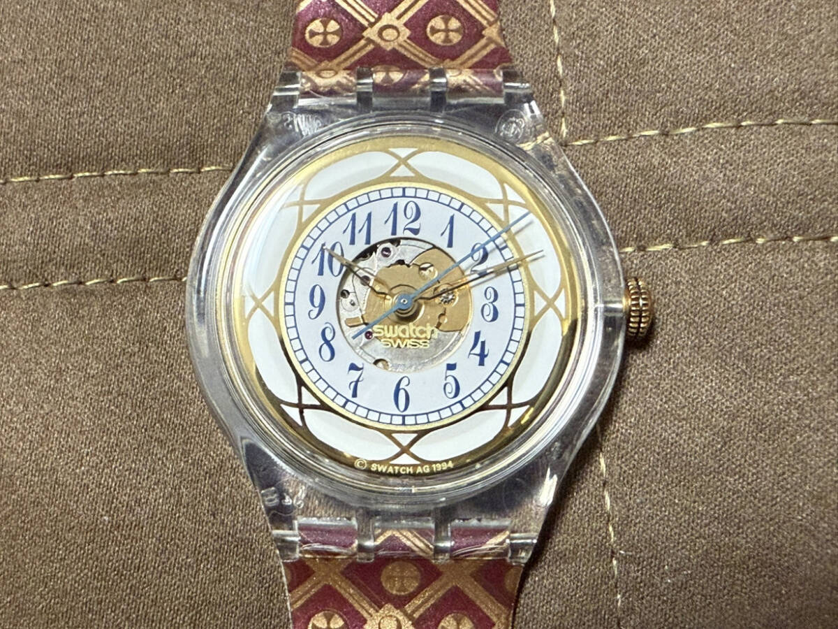 未使用に近いSWATCH　スウォッチ　自動巻　動作品