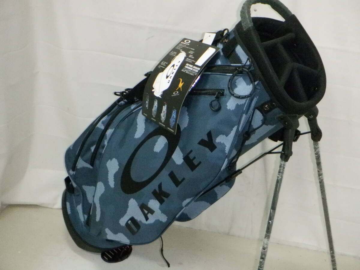 OAKLEY 17.0FW /2024オークリー 9.5型 アスリートスタンド★未使用★(blue/strom)ゴルフ キャディバック