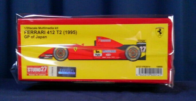スタジオ27 1/20 フェラーリ412T2 1995年日本GP鈴鹿 新品キット スタジオ27 1/20 フェラーリ412T2 1995年日本GP鈴鹿 新品キット