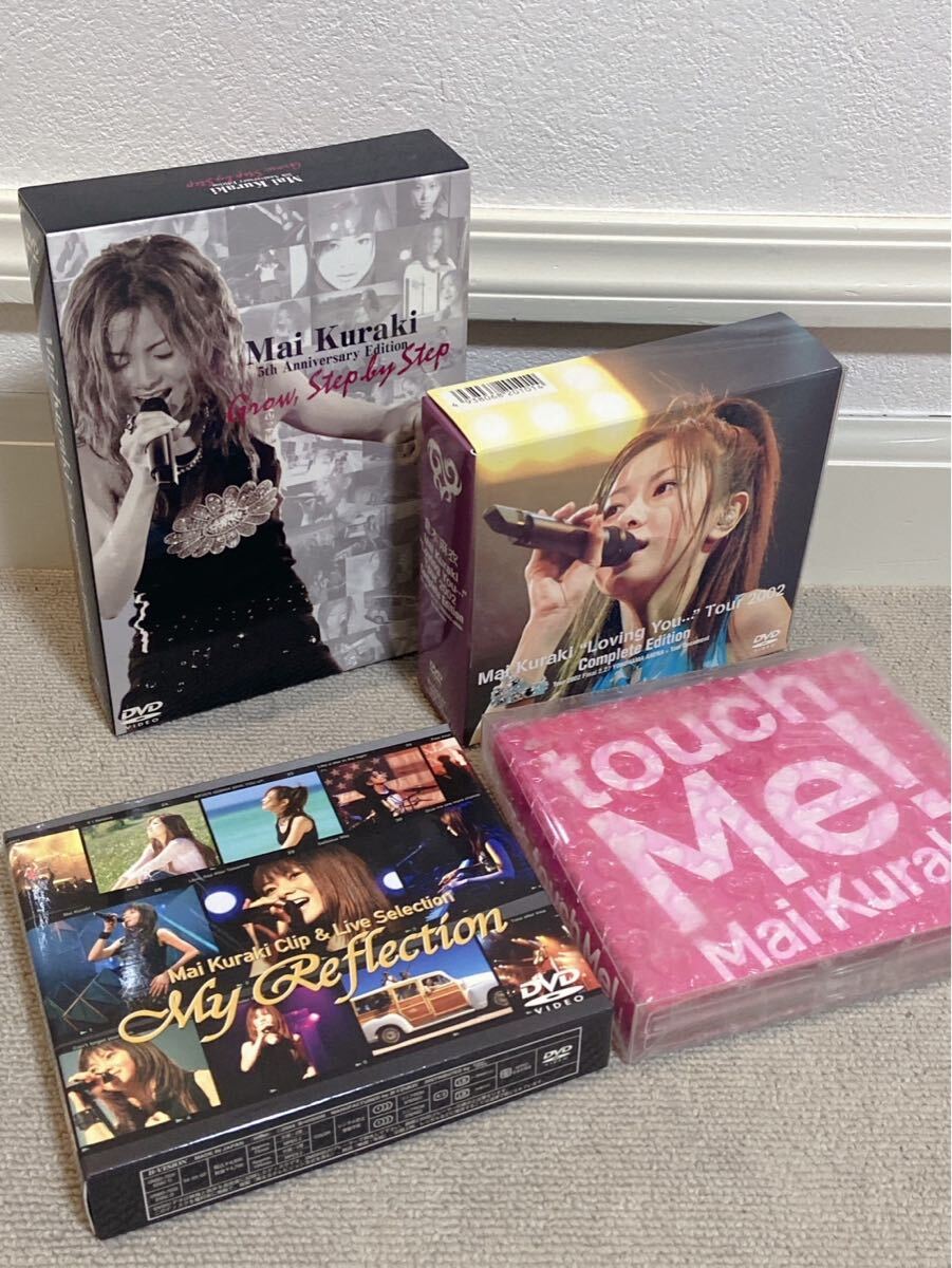 倉木麻衣 DVDまとめ5thAnniversary nowStepby3teptouchMel！等