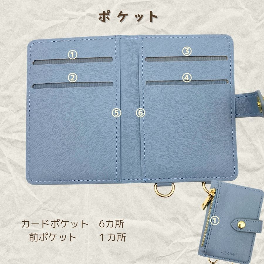 カードケース (グレージュ) カード入れ 小銭入れ ミニ財(cái)布 カード収納 名刺入れ