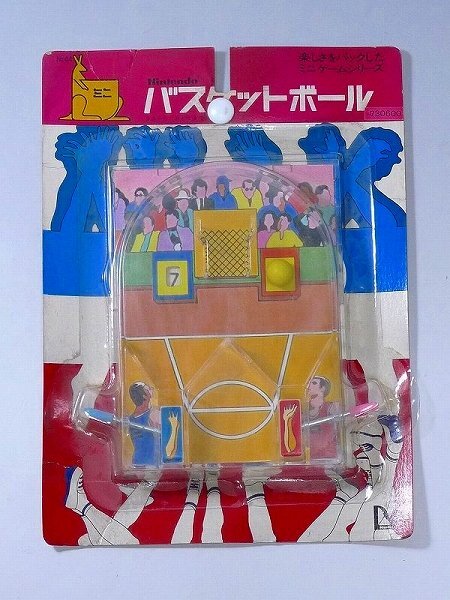 00DS13▲デッドストック品・Nintendo/任天堂 ミニゲームシリーズ・バスケットボール NO.44 昭和レトロ 駄玩具 盤ゲーム